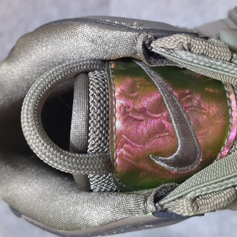 Nike Air More Uptempo Stucco Green Women's Shoes Size 7.5 - Picture 7 of 9